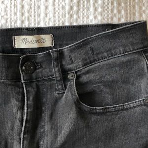 Vintage Black Cali Demi-Boot Raw Hem Flare, sz 27